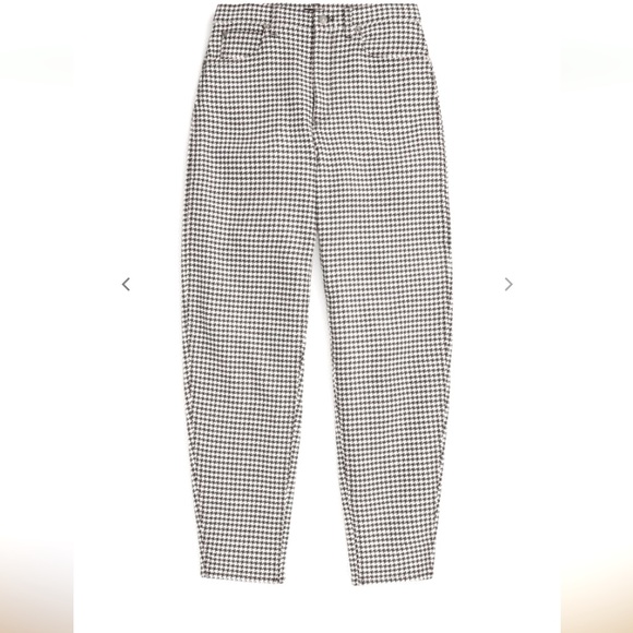 Houndstooth tweed Polo RL balloon pants - Picture 1 of 7
